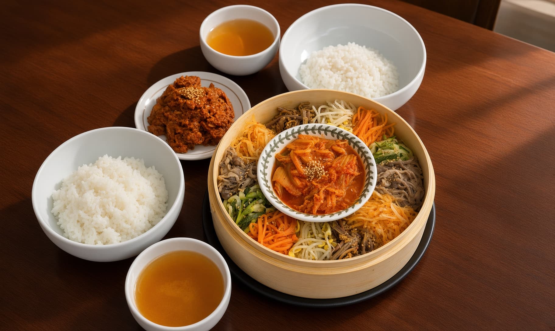 Soy namul bibimbap