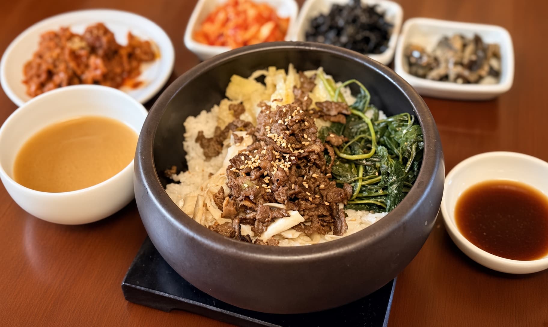 Crispy Beef Bulgogi Bibimbap