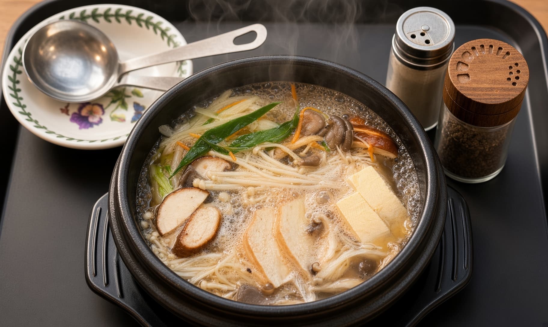 Dried Pollack & Bean Sprout Hangover Soup